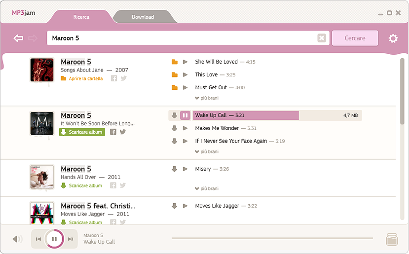 Come scaricare mp3 gratis senza eMule tramite MP3Jam
