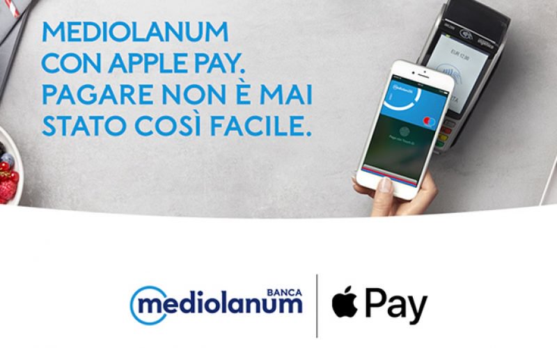 Banca Mediolanum attiva il supporto ad Apple Pay