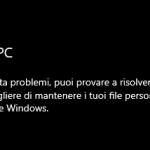 ripristino windows 10 reimposta il pc
